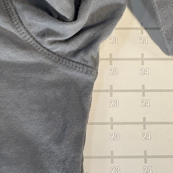 Cabela's Sweater Mens L Blue 1/4 Zip Mock Neck Outdoors Pullover Casual - Picture 7 of 8